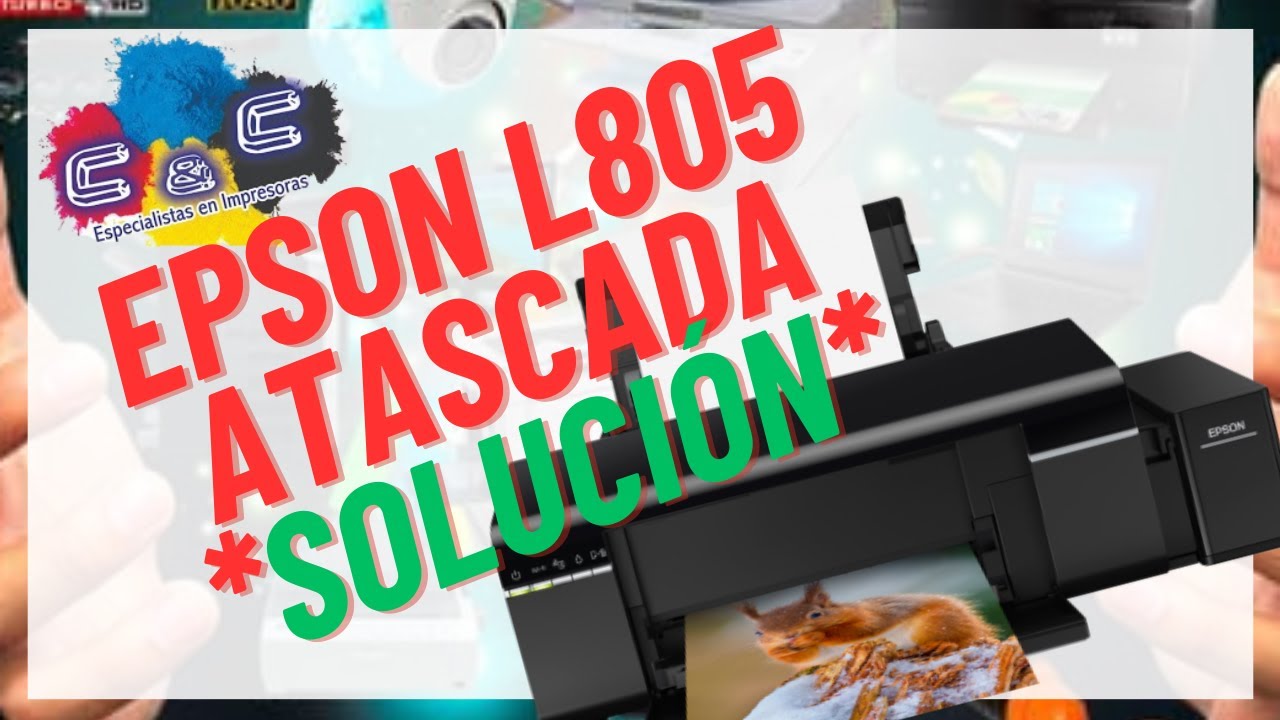 El Epson l805 y la pesadilla del atasco: Cómo solucionarlo