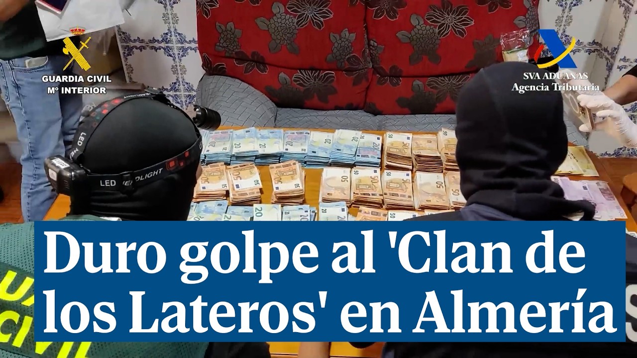 Duro golpe al 'Clan de los Lateros', que ocultaba dinero en las paredes y suelos de sus casas