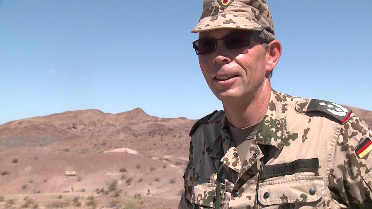 GERMAN ARMY TESTS AT YUMA PROVING GROUND