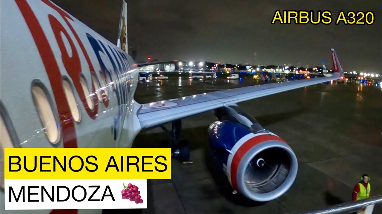 JETSMART Vuelo Buenos Aires Mendoza - Airbus A320