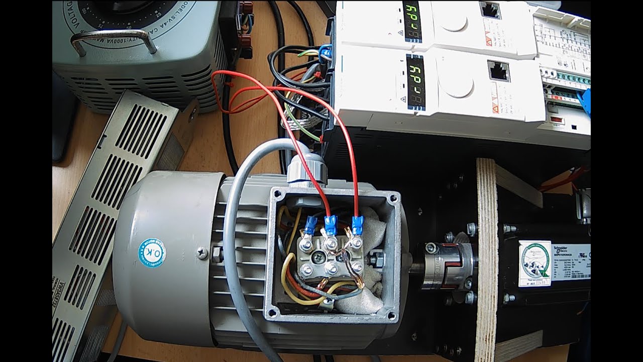 Kurzschluss Motor am Frequenzumrichter