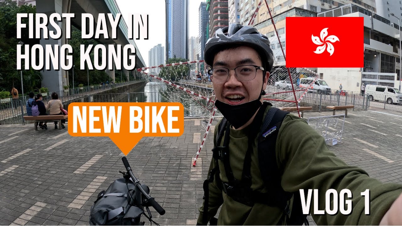 New Bike Day: Time to Explore Hong Kong via Brompton - Day 1 [Vlog]