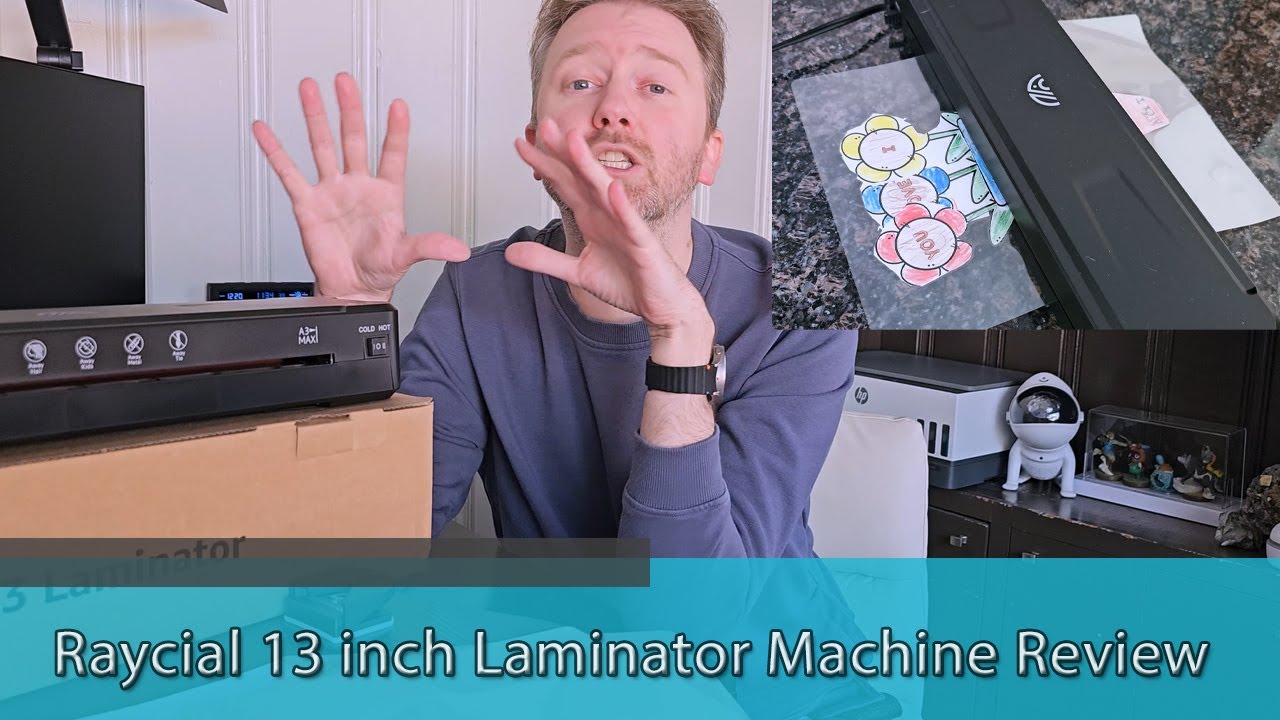 Raycial 13-Inch Laminator Machine Review: Smooth, Fast, & Affordable!