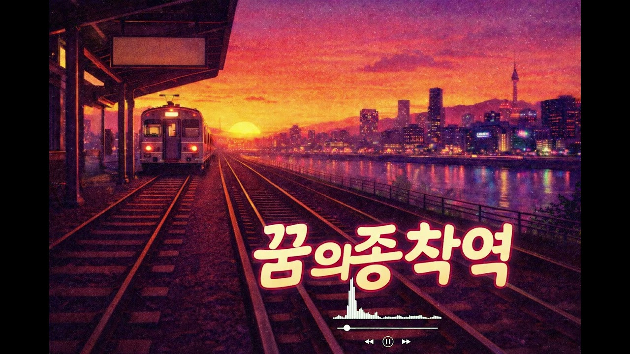 [PlayList Trot Ballad][잔향소] 🎵꿈의 종착역🎵정통 트로트에 과거 시절 감성과 가사와 함께 명상을 해보세요