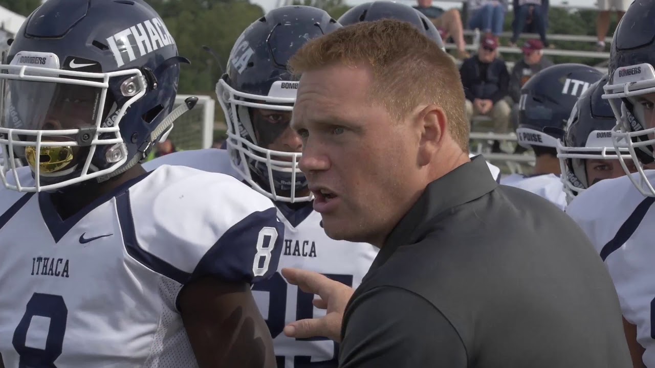 #25 Ithaca Football Highlights vs St. John Fisher - Sep. 22, 2018