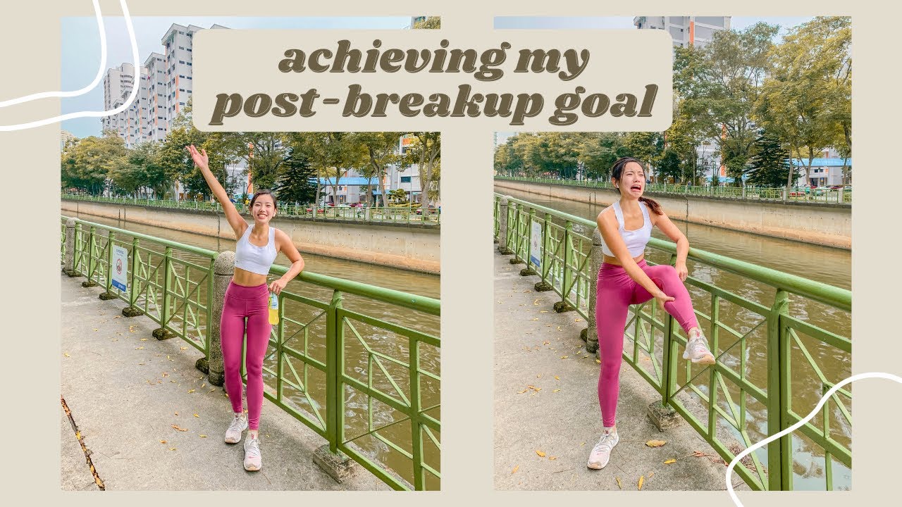 RUNNING 21KM HALF MARATHON 🇸🇬 Singapore vlog: Achieving my breakup goal!