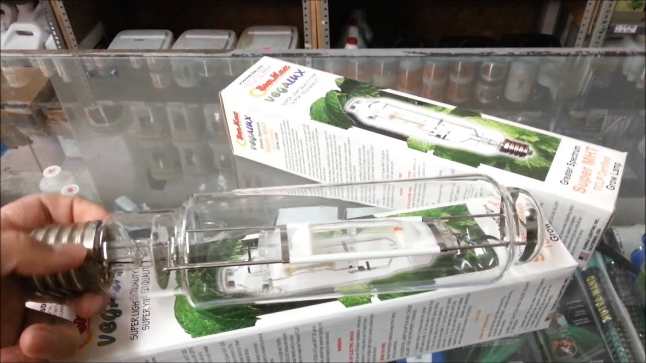 SunMax 600w MH Lamp Super Lumen Vegalux Grow Light