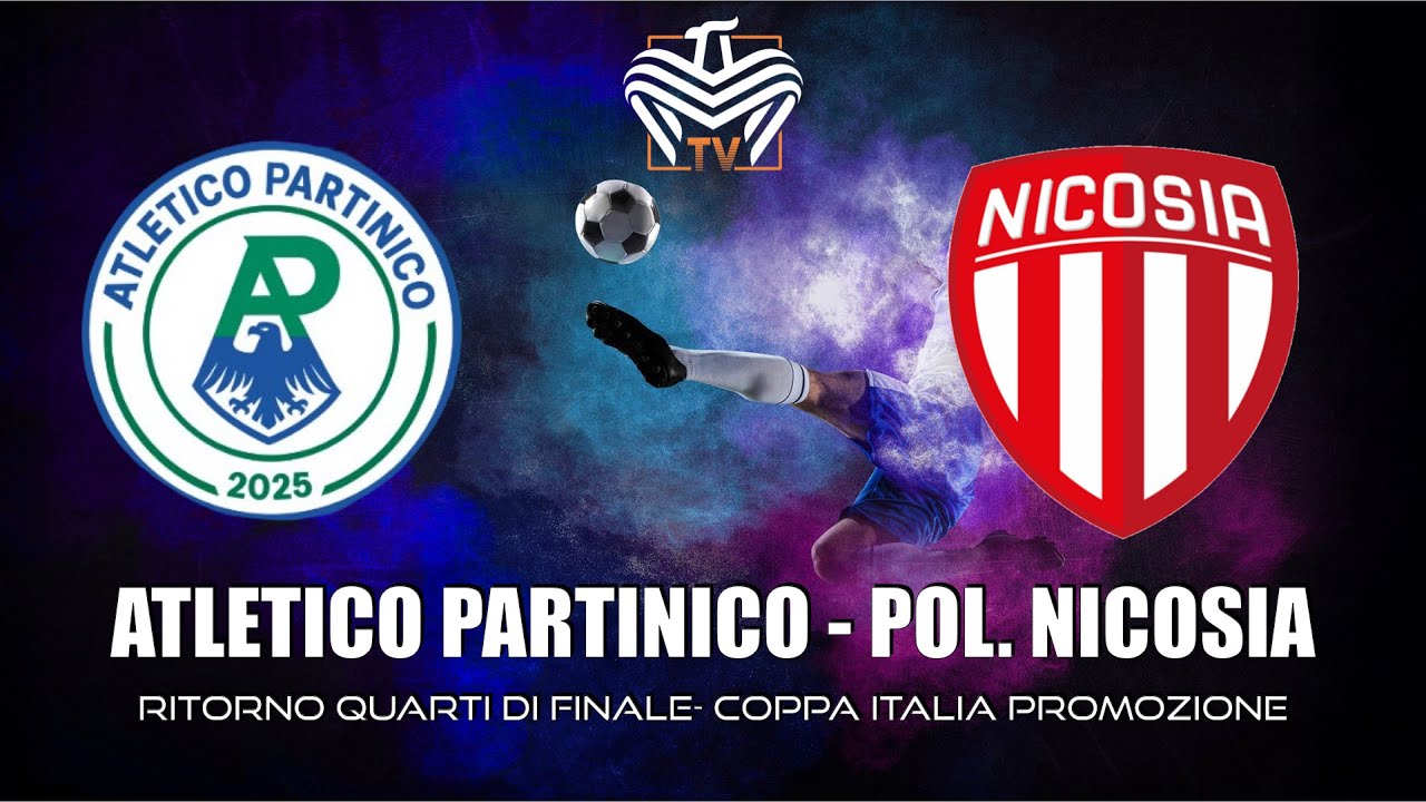 ATL.PARTINICO vs POL. NICOSIA | COPPA ITALIA PROMOZIONE - RITORNO QUARTI DI FINALE