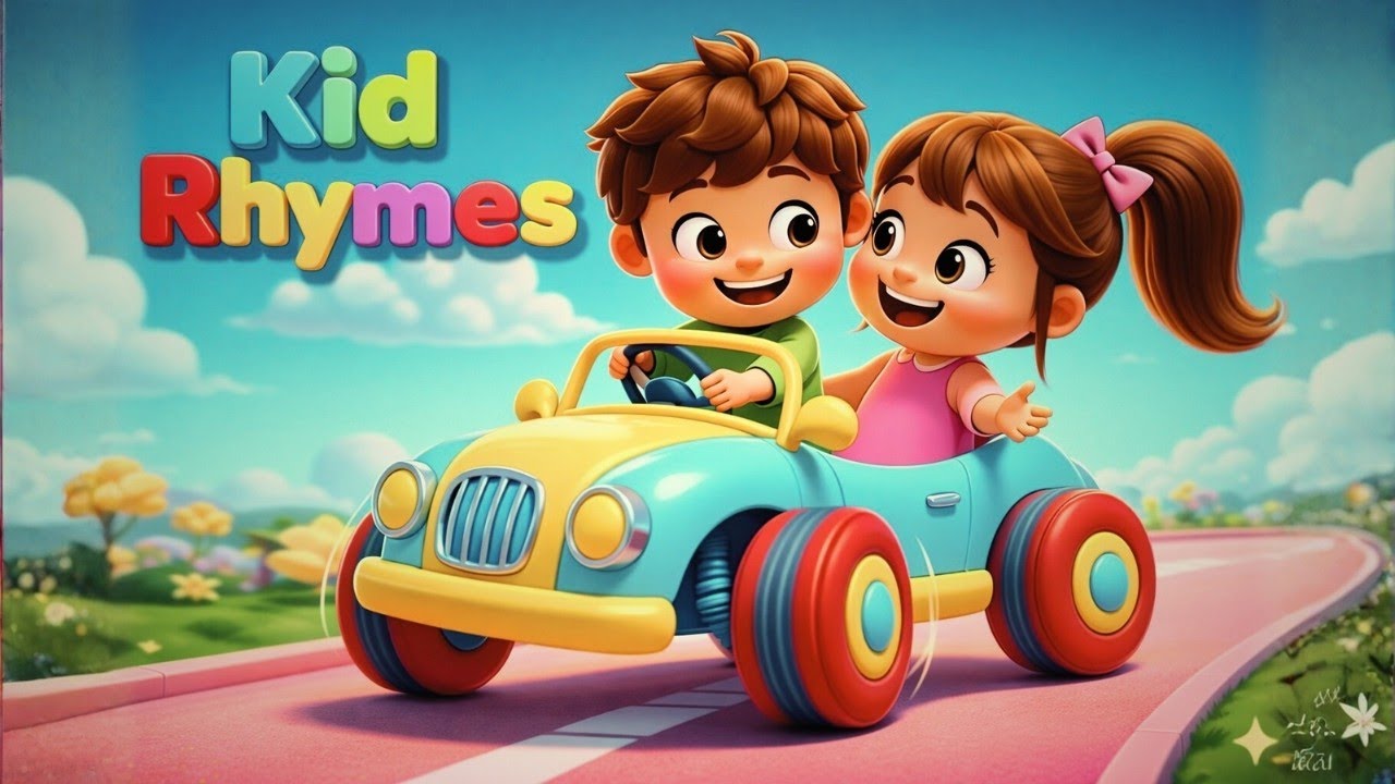 Numbers Song 1 to 10 🚂 | Fun Counting Rhymes for Kids | English song for kid | Preschool Learning