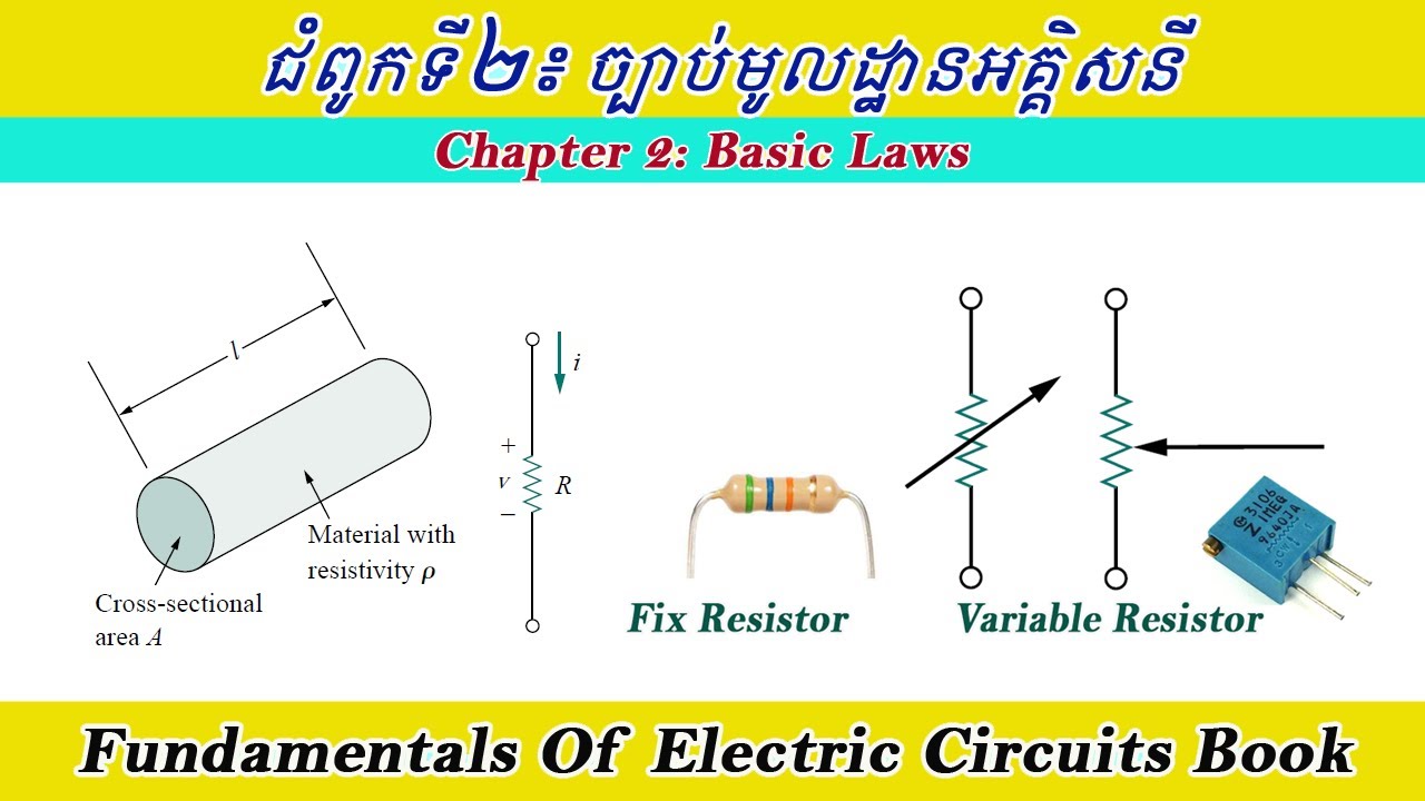 មេរៀនទី២. ច្បាប់មូលដ្ឋានគ្រឹះអគ្គិសនី