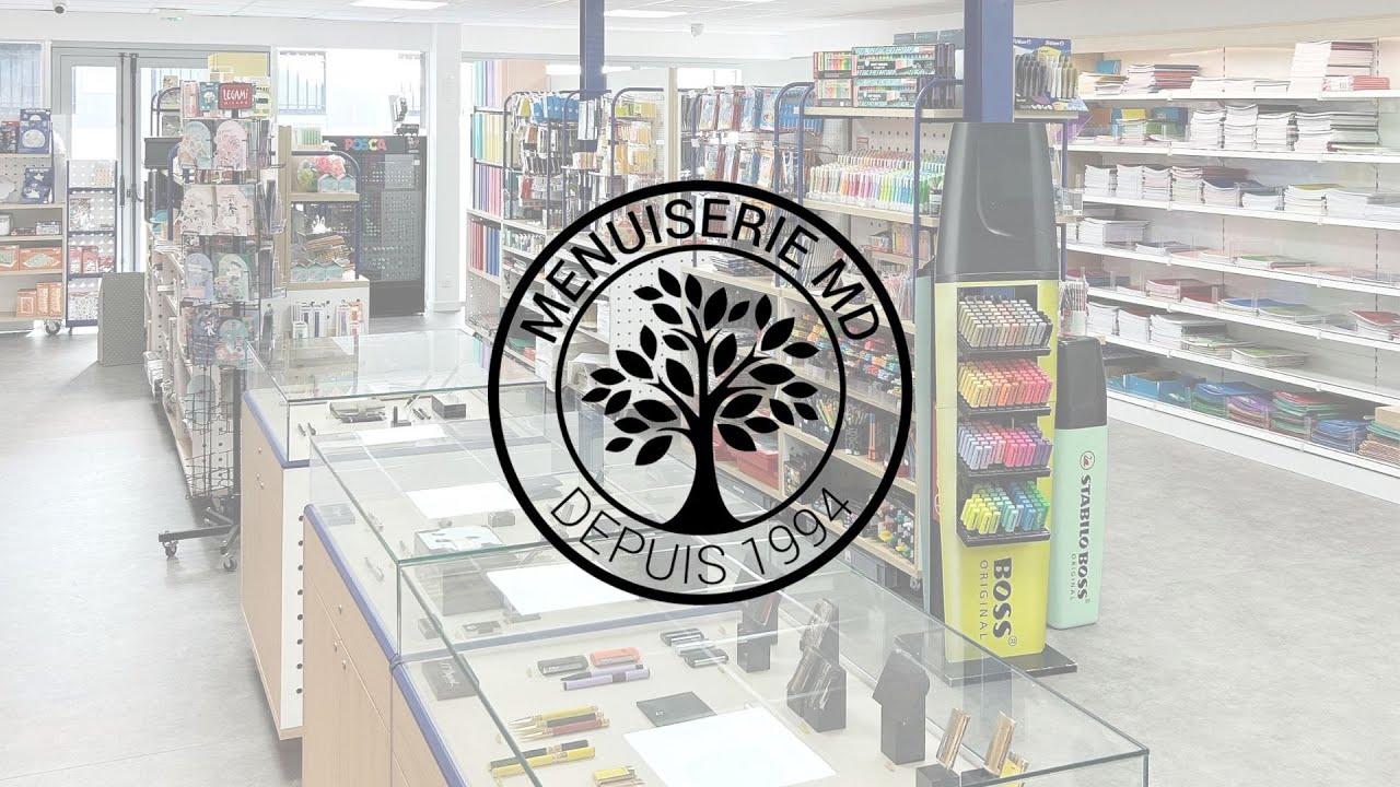 Menuiserie MARSEILLE - Librairie Prado Paradis Papeterie 2025 - MENUISERIE MD ESCALIERS