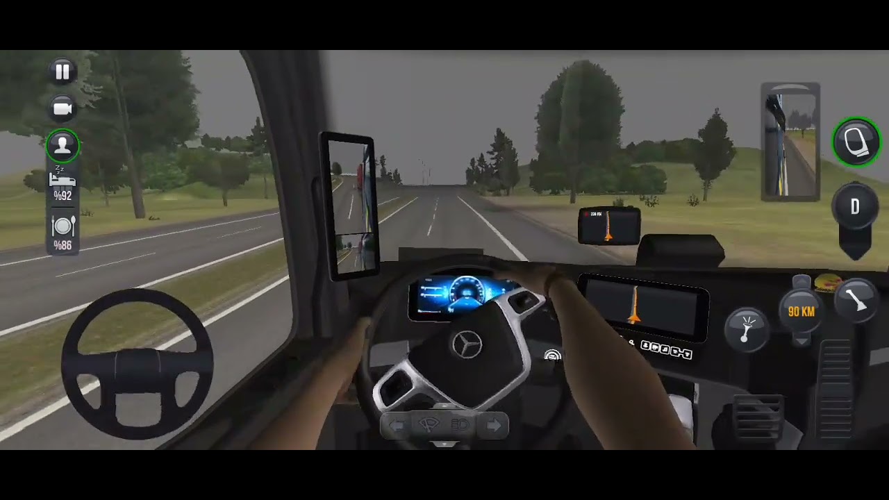 Transportó otra vez cianuro pero está vez por Finlandia/truck simulator ultimate/#252