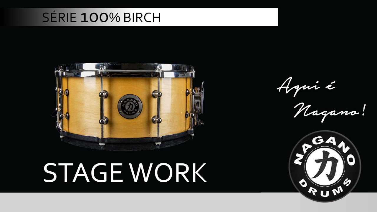 Quick Test – NAGANO SNARE STUDIO WORK BIRCH - Marcell Cardoso
