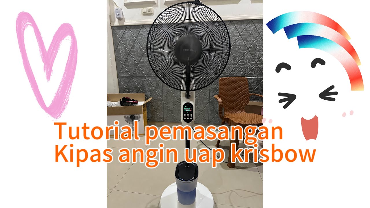 UNBOXING KIPAS ANGIN UAP KRISBOW‼️TUTORIAL PEMASANGAN KIPAS ANGIN UAP KRISBOW 75 WATT’’❗️