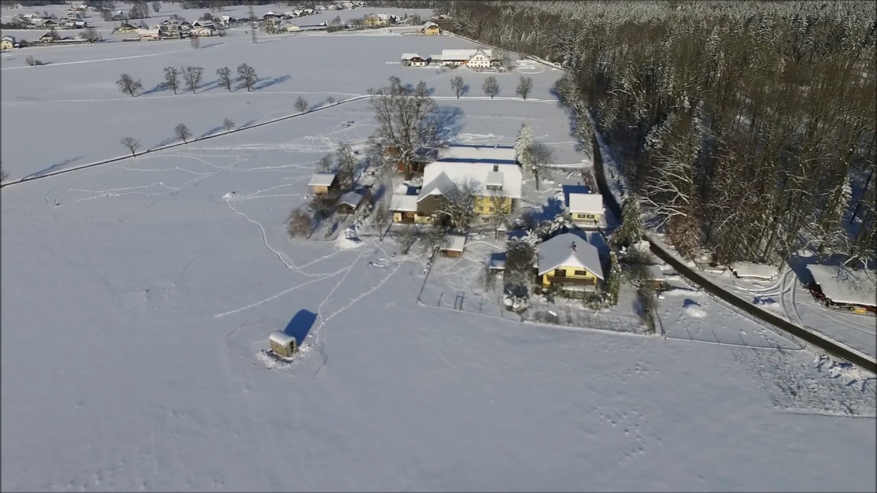 Erlebnisbauernhof Gr&ouml;dig Winterlicher Rundflug
