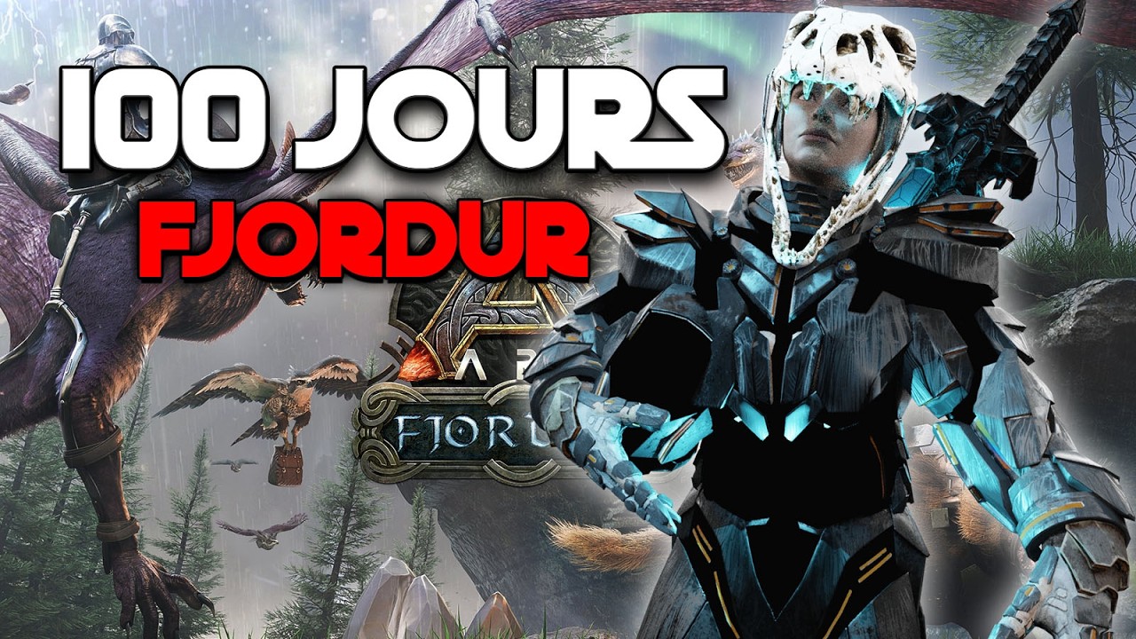 J’ai passé 100 jours sur ARK Fjordur en PVP