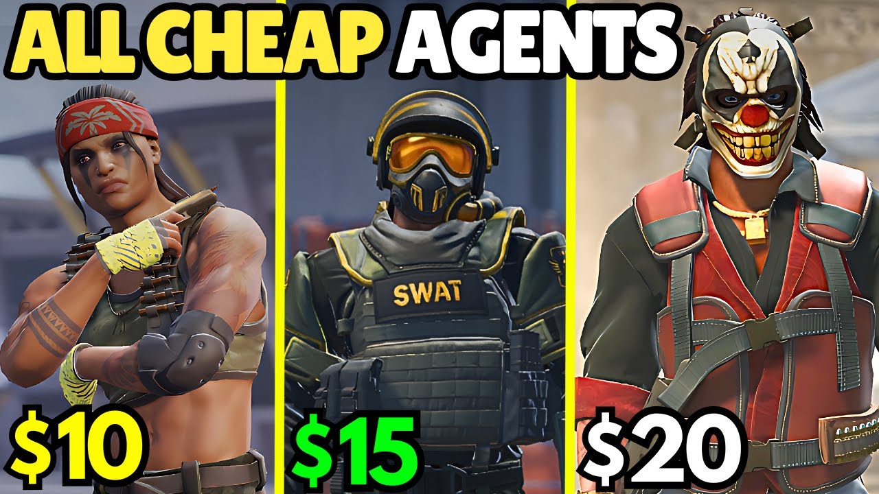 ALL CHEAP Agents in CS2 Under $20 (BEST BUDGET Agent Skins)