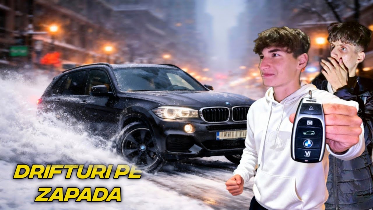 DRIFTURI pe ZĂPADĂ cu ENGLEZU' si NOUL LUI BMW X5 