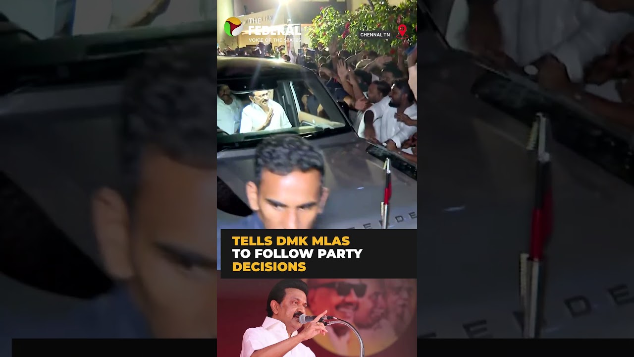 Stalin issues strong message to DMK MLAs | #shorts