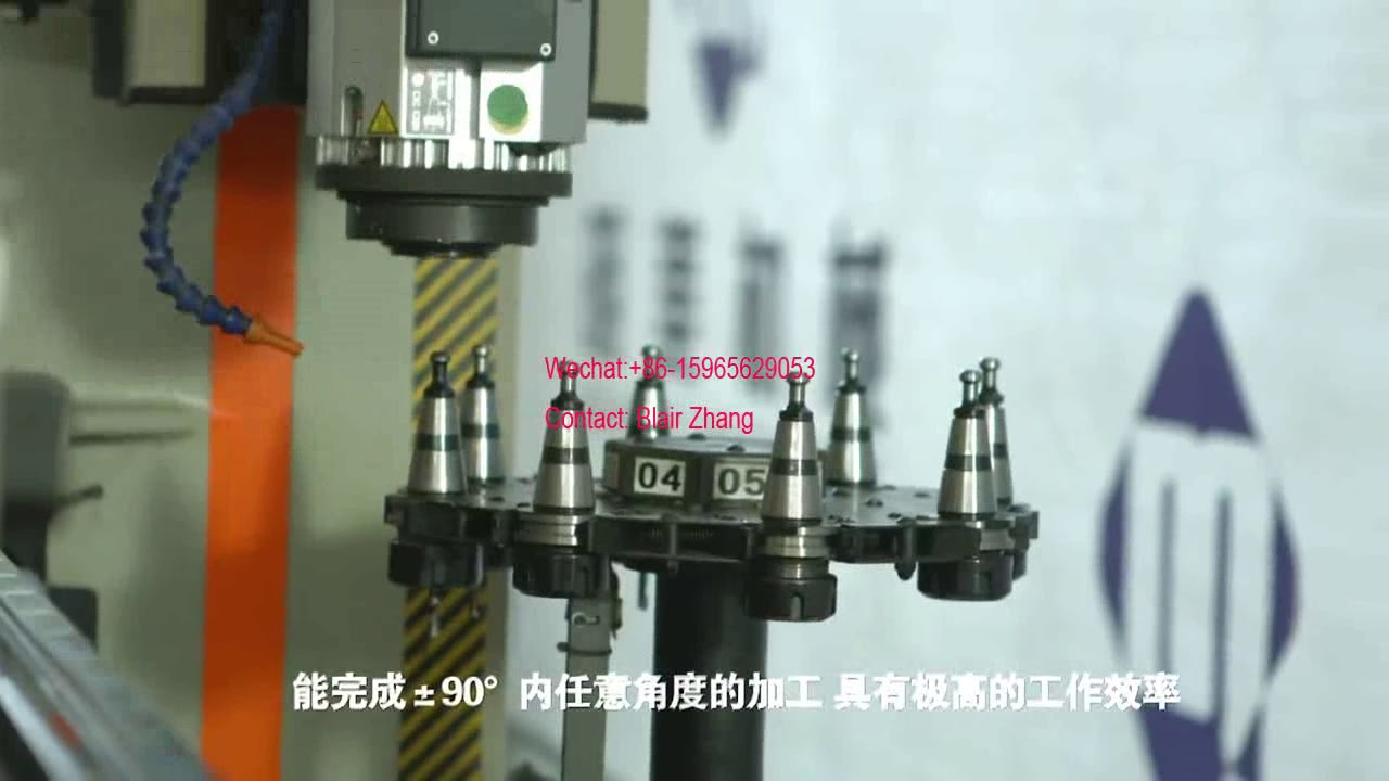 4axis CNC 1260CATC Processing Center with 9kw HSD spindle
