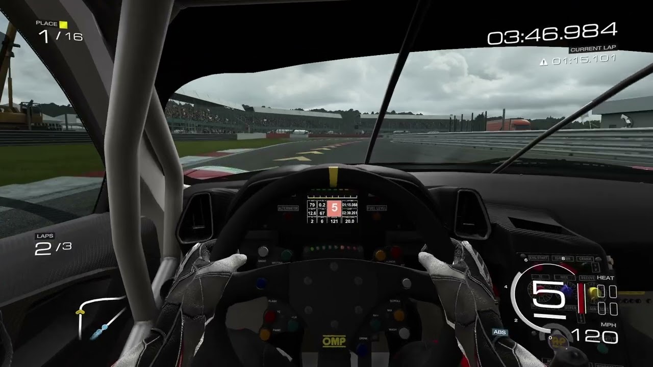First-Person Ferrari Drive at Silverstone – Forza Motorsport 5