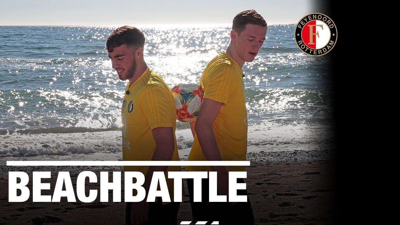 BEACHBATTLE | Kökcü vs. Burger, wie moet de zee in?