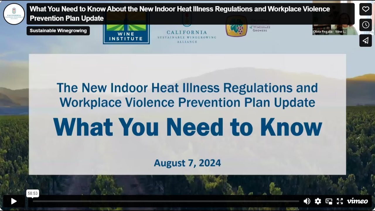 What You Need to Know About the New Indoor Heat Illness Regulations & Workplace Violence Prevention