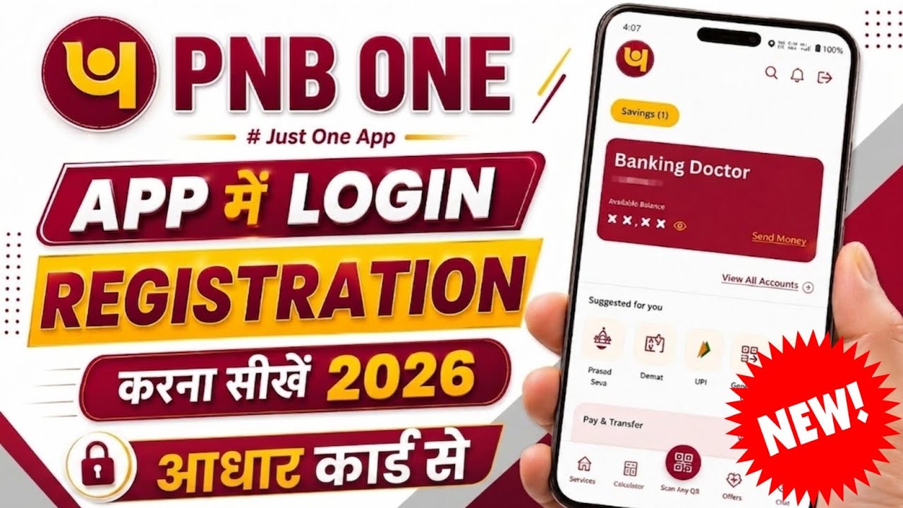 How to Create a User ID in PNB One App | How to Login to PNB One | How to Use PNB One