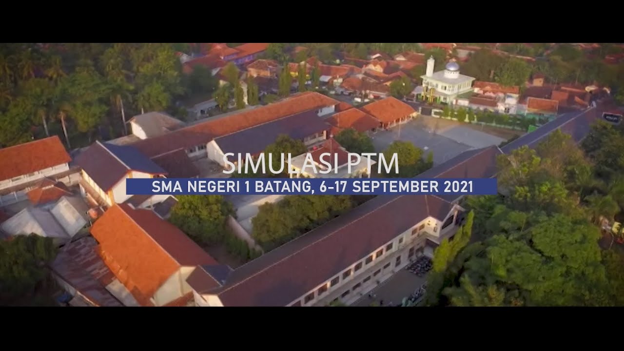 Simulasi PTM SMA Negeri 1 Batang