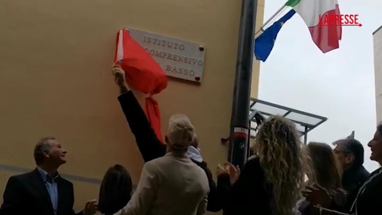 Sammy Basso, in Molise la prima scuola che porta il suo nome: svelata la targa