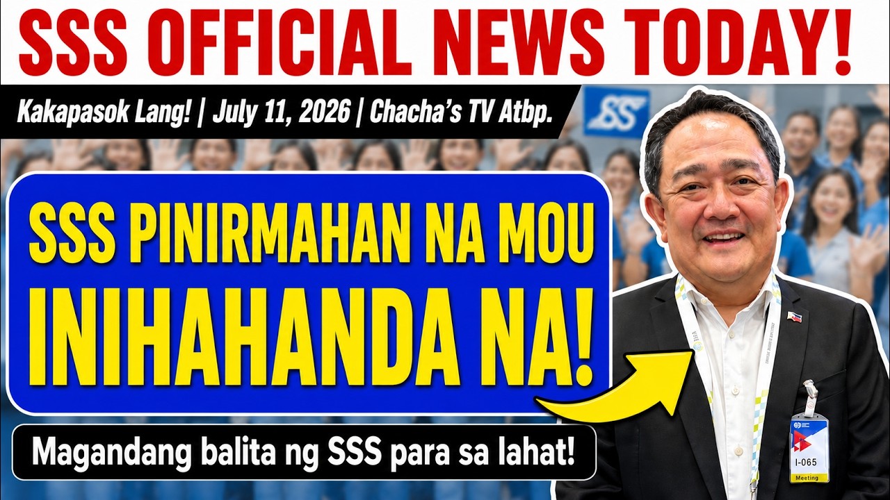 ✅SSS OFFICIAL: PINIRMAHAN NA MOU! INIHAHANDA NA! | Good News ng SSS for All! | #sss #sssupdatetoday