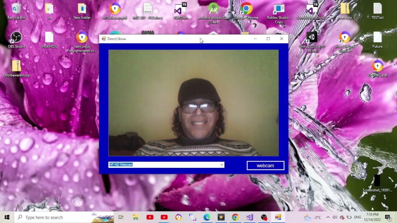 c# webcam.Direct.Show