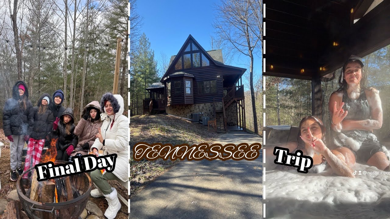 Tennessee Trip | Day 3 • hot tub + hide n seek 
