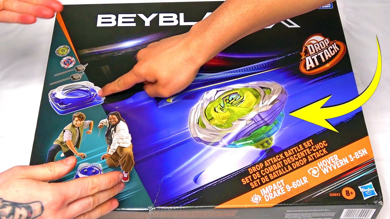 NEW BEYBLADE X DROP ATTACK BATTLE SET IS AWESOME