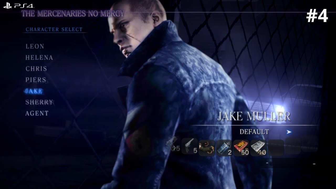 Resident Evil 6 PS4 Mercenaries No Mercy (Mining The Depths) - Solo (Jake Muller) #4