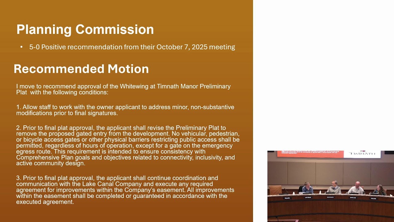 Timnath Town Council Meeting 1/27/26