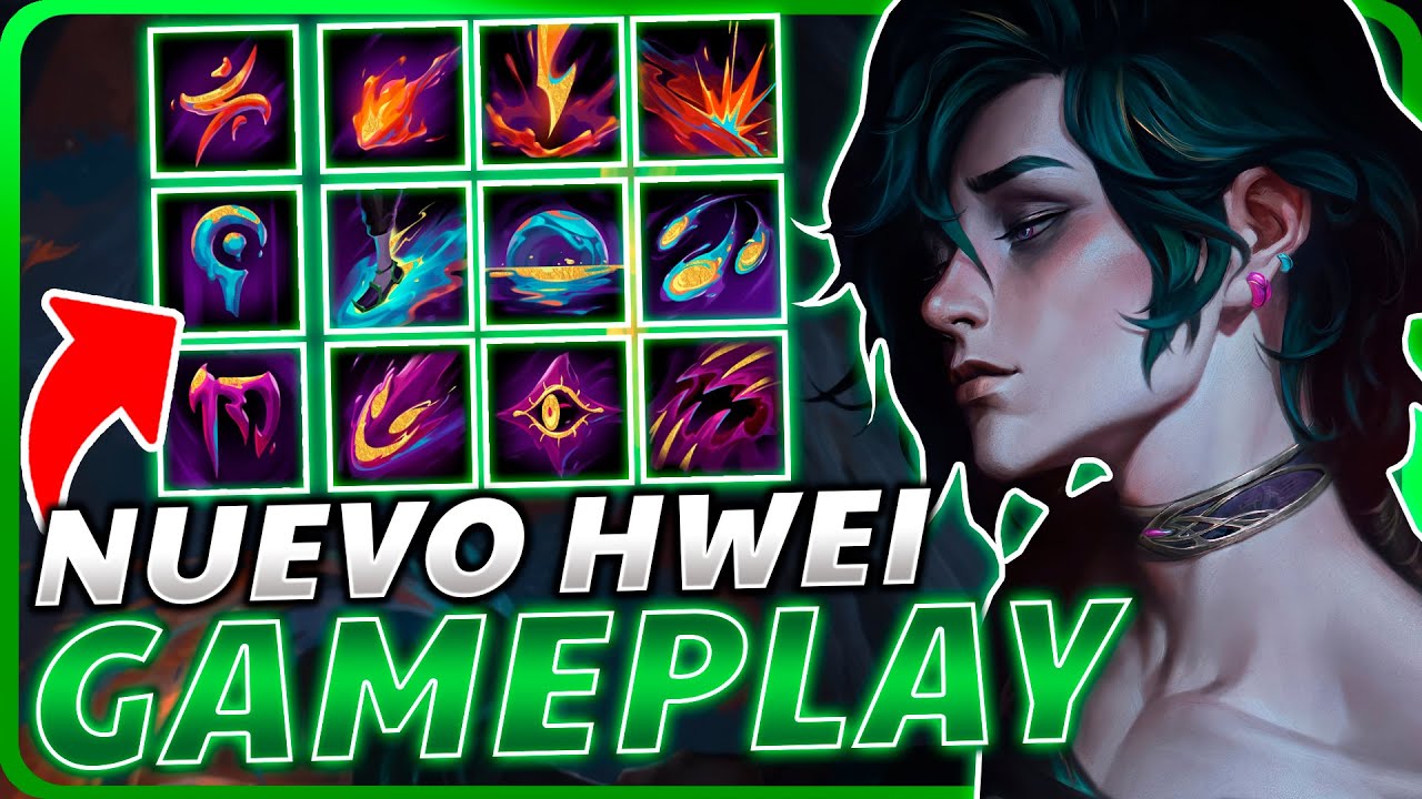 😱¡LA MAYOR LOCURA DE RIOT! *GAMEPLAY HWEI* el NUEVO CAMPEÓN con 10 HABILIDADES que NO TIENE SENTIDO