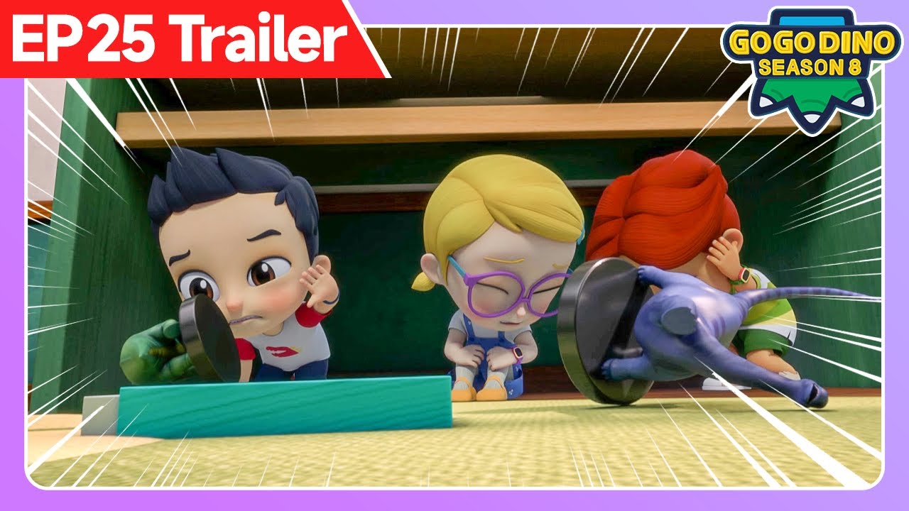 A Sudden Earthquake Struck Our Town 🚨 Trailer | GoGoDino S8 EP25 | Super Power | Dinosaur Cartoon