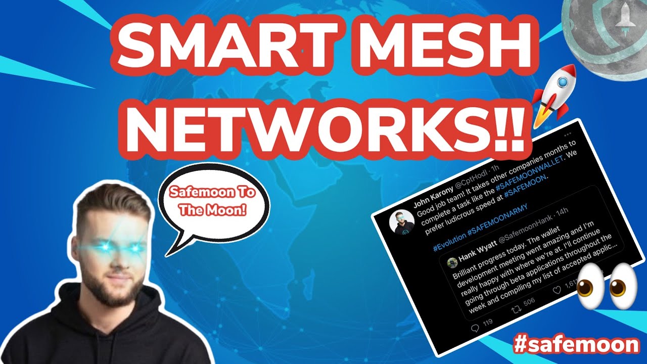 🚀🌕 #Safemoon News Update!! Smart Mesh Networks!! This Is Amazing!! 🚀🌕
