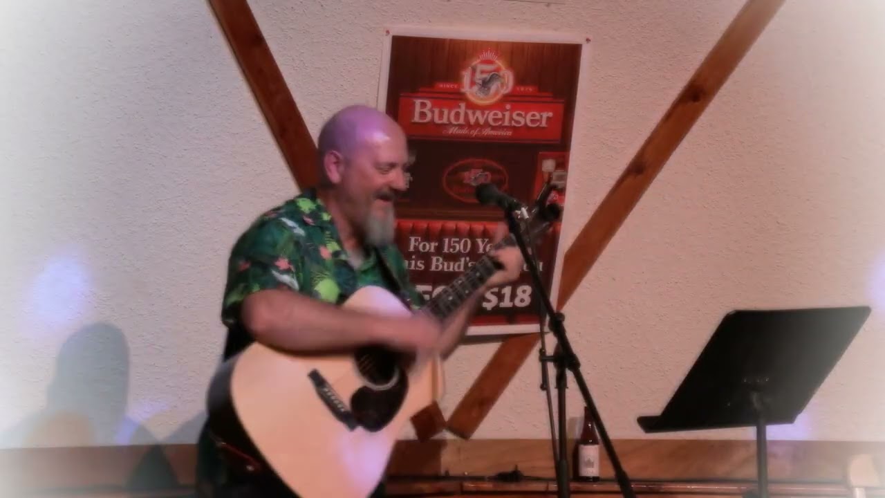 Marvin A.  Your Cheating Heart cover at OPEN MIC