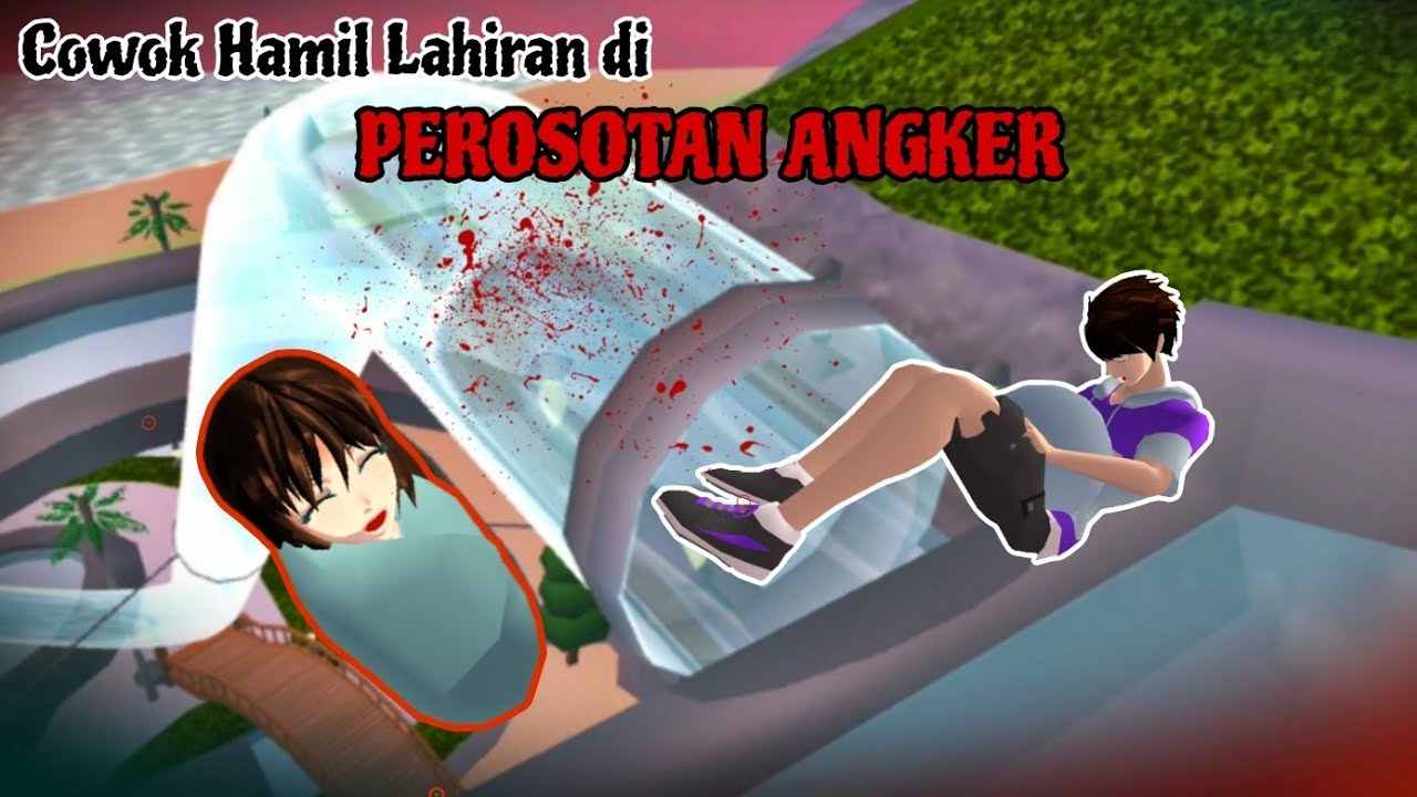 Cowok Hamil Lahiran Di Perosotan Angker 😱 | Sakura School Simulator