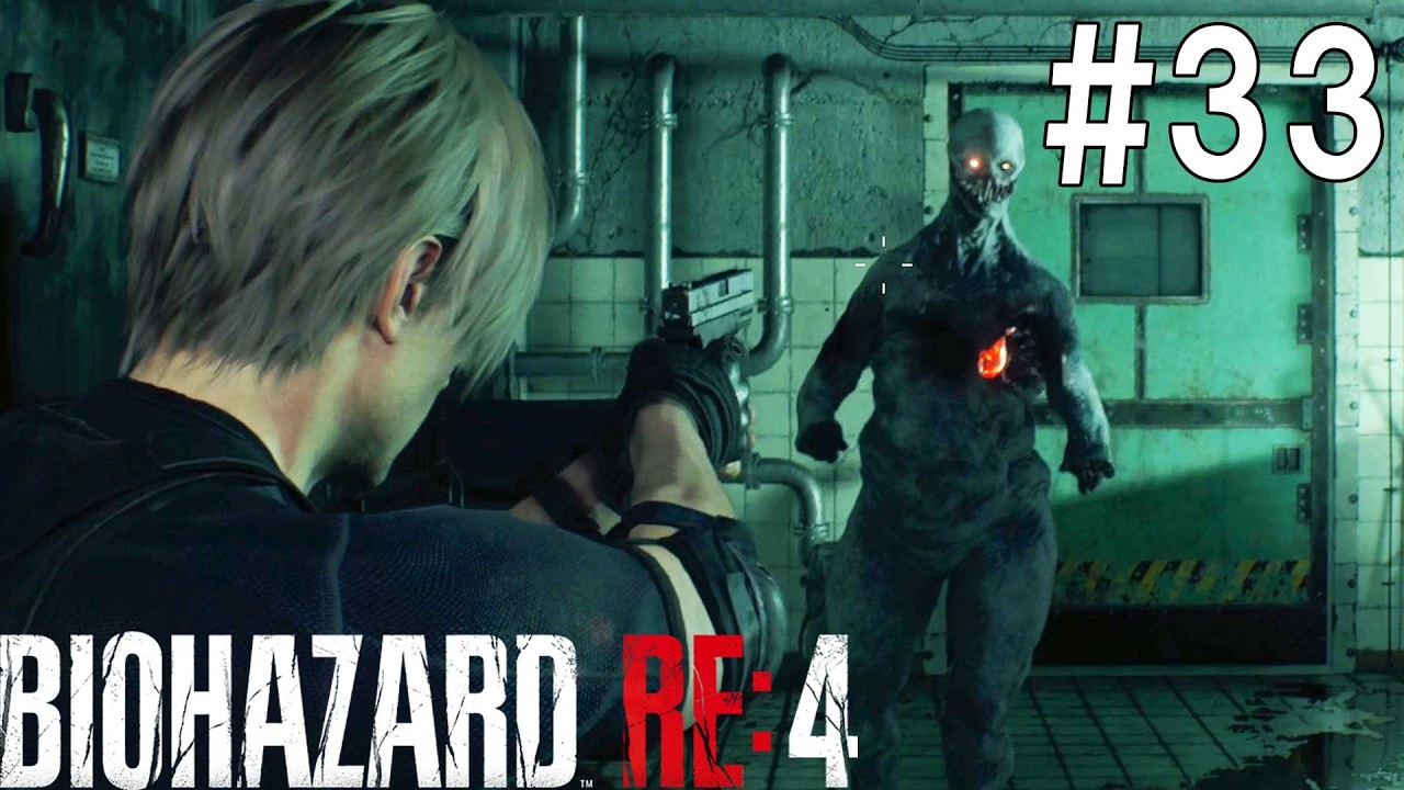 Biohazard RE:4 #33 NO DAMAGE？ ショットガンもマグナムも効かない敵をどうしろと！？