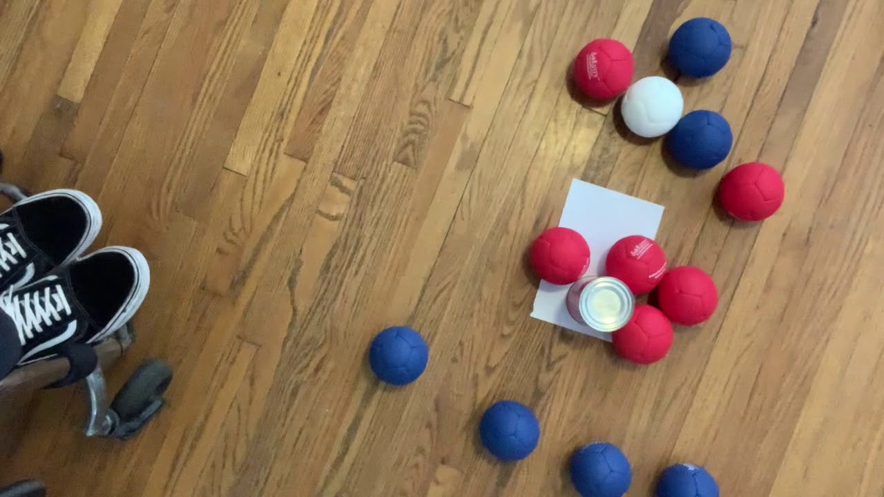 The Center:Boccia Drills