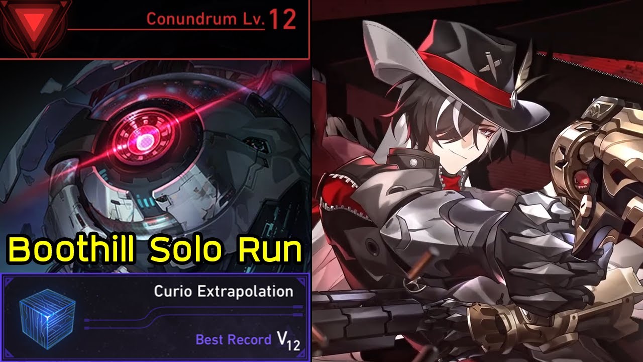 Conundrum Lv.12 Boothill Solo Run Curio Extrapolation Dice