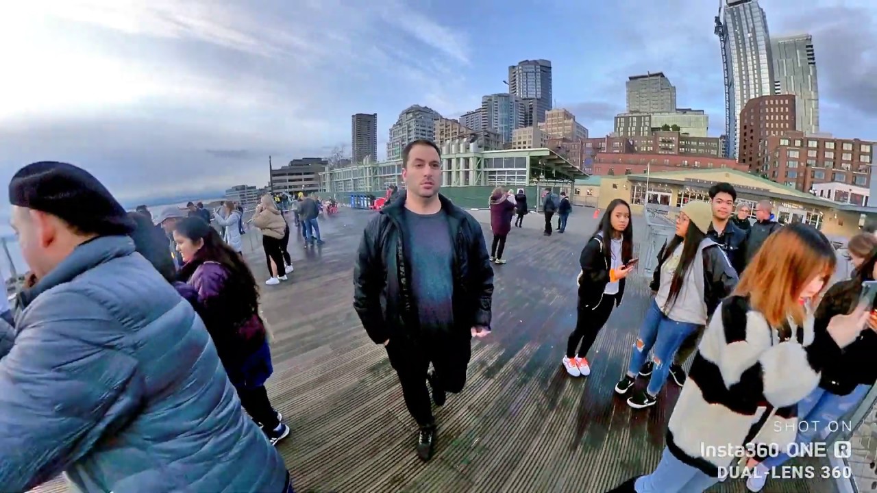 Insta360 one R sample footage with colorplus