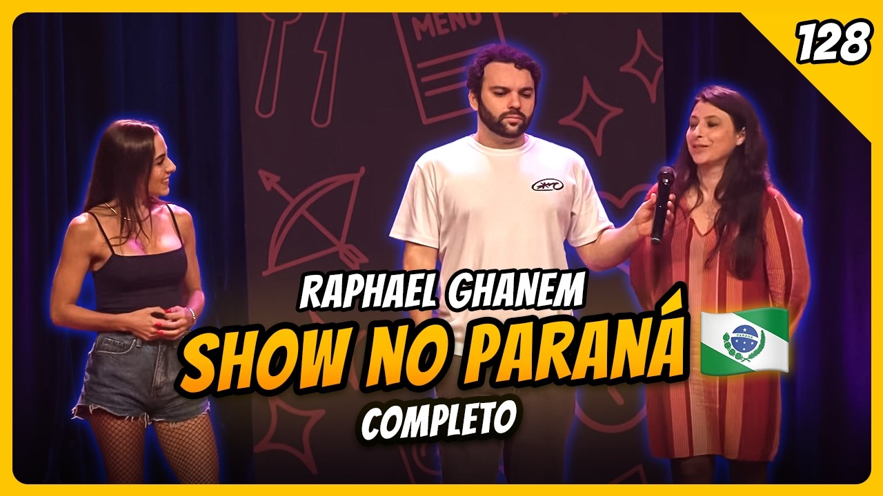 SHOW COMPLETO EM LONDRINA! RAPHAEL GHANEM BATE PAPO COM SOLTEIRAS, SOLTEIROS E CASAIS!!