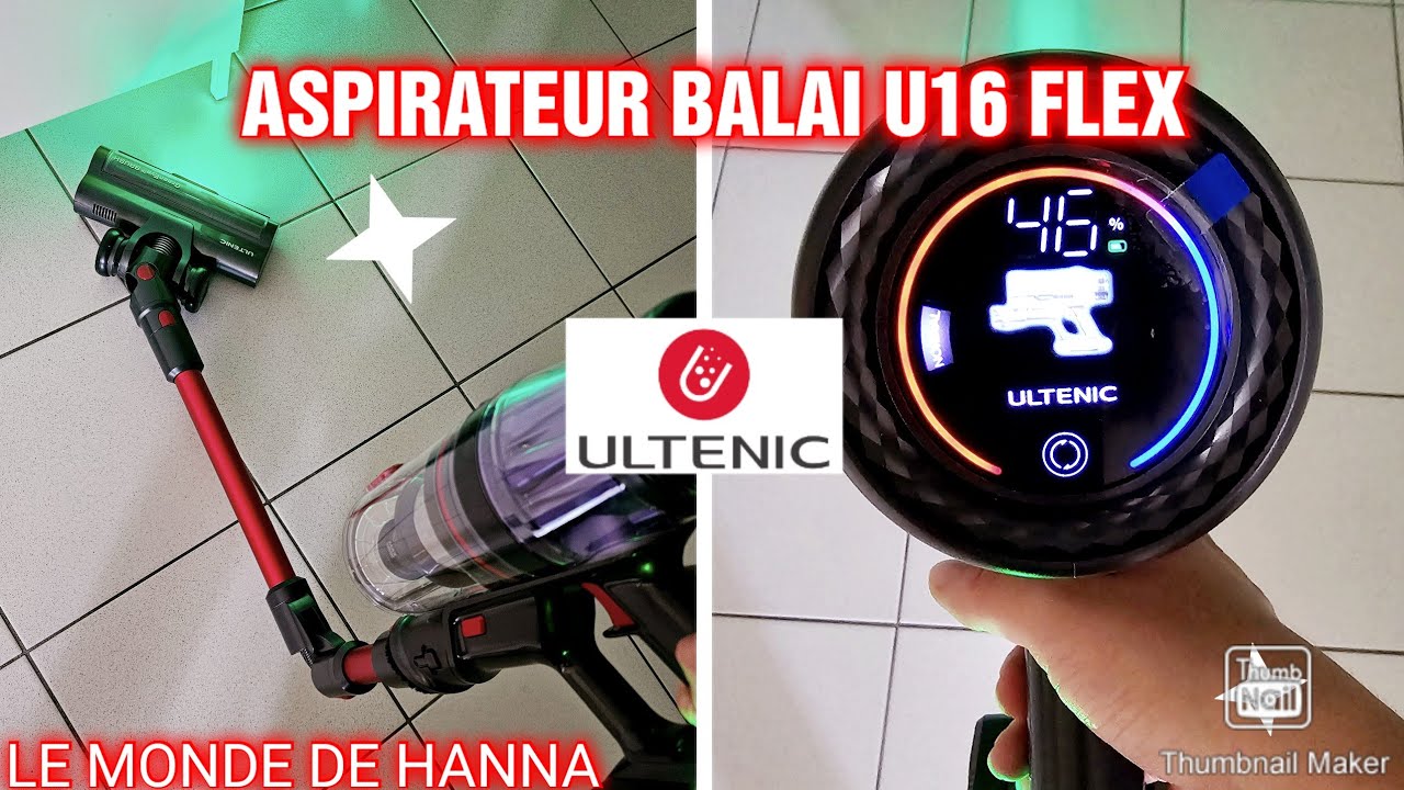 HAUL ASPIRATEUR ULTENIC U16 FLEX ! ON TEST ENSEMBLE 🔥✅️👌