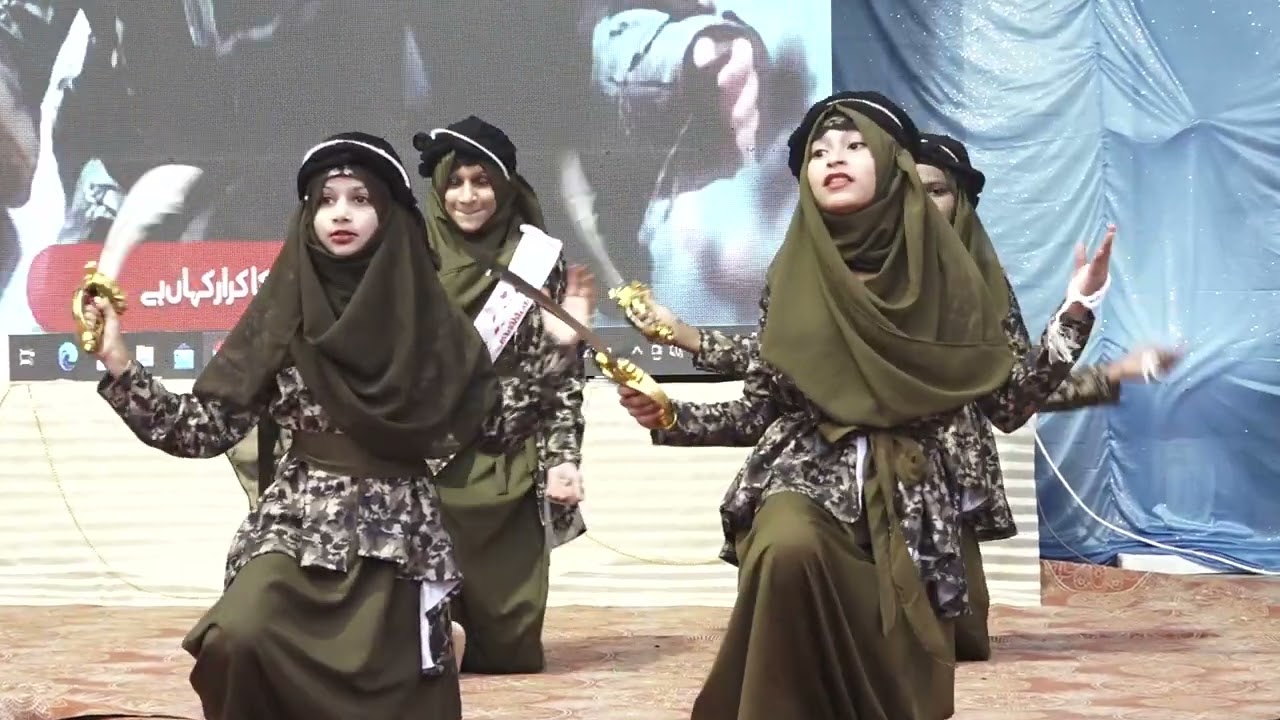 Ae Mard E Mujahid | Energetic Performance | 4th Annual Function | UHIIS&nbsp;School&nbsp;.