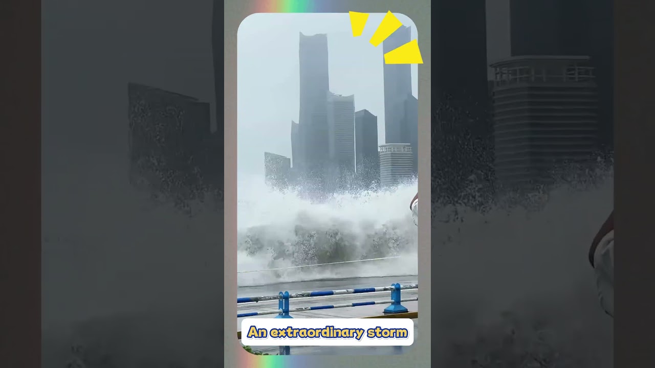 Absorb the terrifying force of a relentless heavy rainstorm #storm #downpour #heavyrain #rainfacts