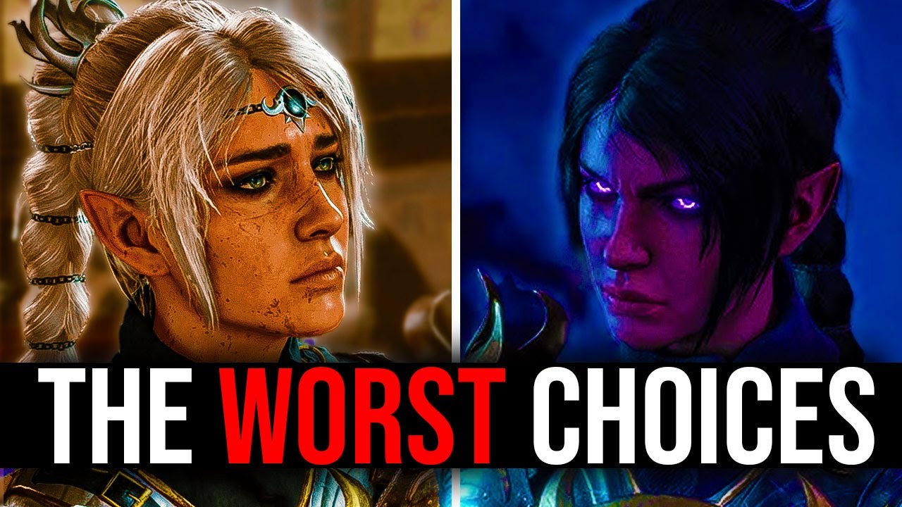 Baldur's Gate 3 - 10 MOST CURSED Decisions You Can Make